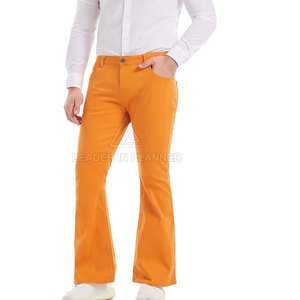 Pantalones Acampanados para Hombre de Último Diseño, Servicio OEM, Pantalones Acampanados Cómodos para Hombre de Alta Calidad - Product Image 3