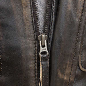 Chaqueta de Cuero Vacuno para Hombre, Estilo Urbano, Cuello Alto, Impermeable, Transpirable y Resistente al Viento, Superventas OEM - Product Image 4