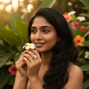 Nouvel Arrivage 2026 – Bague de créateur en argent taille émeraude, ajustable, double bande, pour femmes et jeunes filles, idéale pour les mariages et les fêtes - Product Image 5