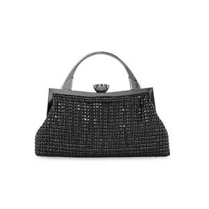 <b>Black</b> P24317 Bridal <b>Evening</b> <b>Bag</b> Clutch - Product Image 1