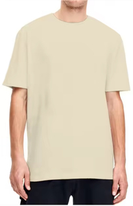 Vente directe d'usine, t-shirt homme 100% coton, anti-rides, style streetwear - Product Image 2