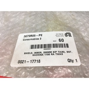 AMAT 0021-17718 SHIELD INNER 200MM SIP TA(S) SST - อุปกรณ์และชิ้นส่วนเซมิคอนดักเตอร์ระดับโลกที่เชื่อถือได้ - Product Image 1