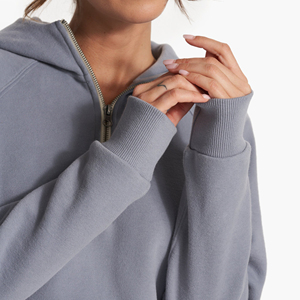 Sudadera Corta Holgada para Mujer, de Manga Larga, Suave, Estilo Informal, para Ejercicio, Baile, Fitness, Uso Diario y Descanso - Product Image 5