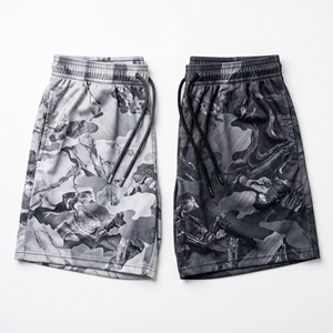 Custom Cosmic Galaxy Nebula Quartz <b>Crystal</b> <b>Cluster</b> Graphic Mesh Shorts Men’s Athletic Sublimation Basketball Training Shorts - Product Image 4