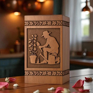 Custom Engraved Wooden Resin Urn Box: Pet/Human <b>Memorial</b> <b>Keepsake</b> urn <b>Memorial</b> <b>Keepsake</b> by AYAANS - Product Image 4