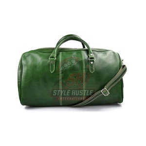 Servicio OEM, Precio al por Mayor, Bolsa de Viaje de Cuero de Color Personalizado, Nuevo Diseño, Bolsas de Viaje de Cuero de Color Sólido - Product Image 5