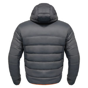 Fully Customized Men's <b>Waterproof</b> Canvas Puffer <b>Jackets</b> Polyester Wadding Filled <b>Winter</b> DDP Shipping - Product Image 2
