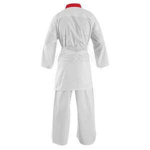 Uniforme de Karate de Alta Calidad en Mezcla de Algodón con Tela Flexible para Práctica y Entrenamiento de Competición - Product Image 2