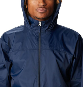Customized Lightweight Polyester <b>Jacket</b> for Men Breathable <b>Waterproof</b> Windproof Fur Decoration Zipper Summer Outdoor Windbreak - Product Image 3