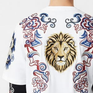 เสื้อยืดแขนสองชั้นผู้ชายคุณภาพสูงจากผู้ผลิต ระบายอากาศได้ดี ไซส์ใหญ่ ผ้าฝ้าย 100% เป็นมิตรกับสิ่งแวดล้อม ดีไซน์เรียบด้านหน้า ทันสมัย - Product Image 5