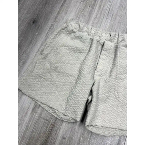Heavyweight 100% Nylon Casual Mid Gym Shorts Sports Fleece Canvas Solid Quick Dry Breathable Sweat <b>Elastic</b> Men Running Workout - Product Image 3