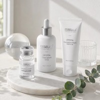 Kit Essello Crystal White pour le soin du teint, kit d'éclaircissement de la peau, amélioration de la teint terne, ensemble de soins de la peau de luxe, kit de soin de la pigmentation