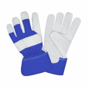 Guantes de Seguridad Industriales de Cuero Vacuno de Primera Calidad para Trabajadores Canadienses, con Puño Reforzado de Goma, para Uso General - Product Image 4