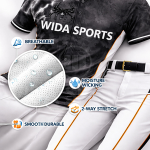 Uniforme de Softbol Transpirable 2026, Diseño Personalizado, Conjunto de Jersey y Pantalones, Números de Equipo, Sublimación, Fabricante de Ropa Deportiva - Product Image 6