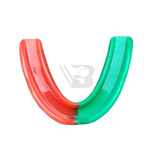 Protector Bucal Deportivo de Lana de Doble Color, para Boxeo y MMA, Protección Dental, de Pakistán, Venta al Por Mayor - Product Image 4