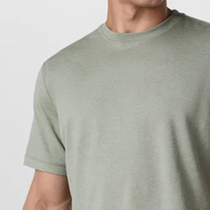 Camiseta de Cuello Redondo para Hombre, Manga Corta, Corte Regular, 100% Algodón Jersey, Informal, Básica para Uso Diario, Camiseta Básica de Verano - Product Image 5