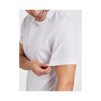 Nouvelles tenues d'été pour le jardin, personnalisables avec logo scolaire, pour chemises en toile unie de coton et élasthanne, séchage rapide, uniformes scolaires pour garçons et filles