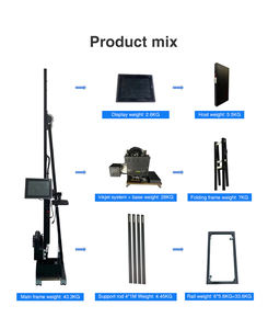 Printer Dinding Faith Tahan Panas Printer Dinding 3D Printer Dinding UV Luar Ruangan untuk Dekorasi Bangunan di <span class=keywords><strong>Area</strong></span> Suhu Tinggi - Product Image 2