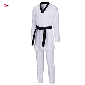 Nuevo Diseño, Uniforme de Taekwondo Unisex para Adultos, Foge Sport, 100% Algodón, Transpirable, Cómodo, Ligero, de Alta Calidad, Superventas - Product Image 1