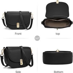Crossbody Bag for Women Leather PurseWomen Handle Shoulder <b>Handbag</b> <b>Medium</b> Synthetic Leather for Daily Shopping - Product Image 4