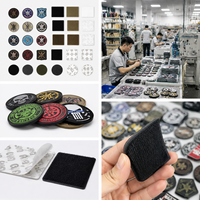 Étiquettes de vêtements en gros de haute qualité, logo souple, patch en caoutchouc PVC 2D 3D, badge personnalisé en PVC avec crochet et boucle