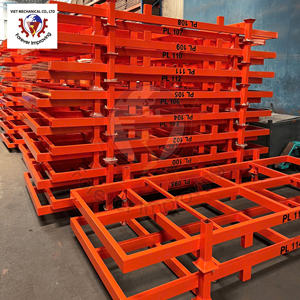 Foldable Stackable Steel Pallet for Warehouse Storage Supporting Space Saving and Efficient <b>Material</b> <b>Handling</b> - Product Image 2
