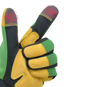 Gants de conduite d'hiver en cuir sur mesure de haute qualité avec protection UV imperméable, antidérapants et logo personnalisé, nouvelle mode - Product Image 2