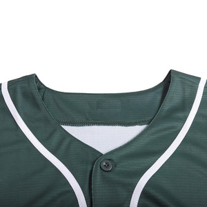 Active Movement Baseball Jersey For Men's Double Stitching Breathable Professional Wear Baseball Jersey - Product Image 3