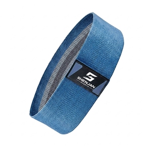 <b>Workout</b> Exercise Yoga Fitness Gym Strength Training Custom Logo Non Slip Booty Resistance <b>Bands</b> for Hip Thigh Glute - Product Image 1