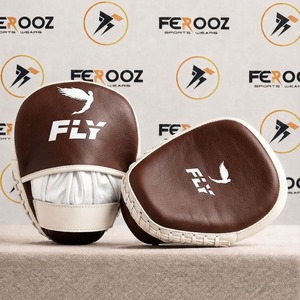 Guantes curvos de cuero premium para entrenamiento de golpeo y boxeo, equipo profesional de alta resistencia para gimnasio. - Product Image 3
