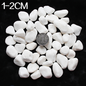 Ciottoli di Granito Bianco Naturale, Lavati e Lucidati, 1-2cm, Ecologici e Moderni per Giardino, Paesaggistica e Cortile - Product Image 4