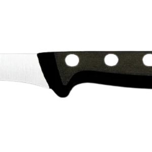 Couteaux à découper à triple rivet noir avec lame longue argentée et rainures ovales pour la découpe de viande et la découpe de jambon - Product Image 6