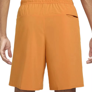 Men's Solid Orange Cotton <b>Shorts</b> Mid Waist Elastic Breathable Casual Wear Streetwear <b>Shorts</b> Lightweight Breathable Cotton Blend - Product Image 3