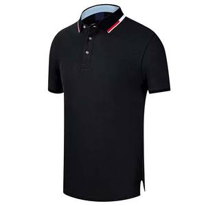 ออกแบบเสื้อโปโลแบรนด์ของคุณเอง แขนสั้น ผู้ชาย โพลีเอสเตอร์ แห้งเร็ว ผ้าฝ้าย ระบายอากาศ เสื้อโปโลชาย - Product Image 3