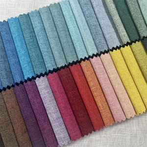 Alta Qualidade Clássico Decoração Home Tecido Mistura De Linho 100% Poliéster Estofos De Linho Tecido para Sofá Estofos - Product Image 2