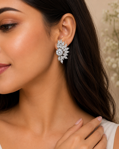 Hot Sale <b>925</b> <b>Silver</b> <b>Earrings</b> Elegant Fashion Jewelry Studs For Women With Timeless Sparkle Available At Wholesale Price - Product Image 4