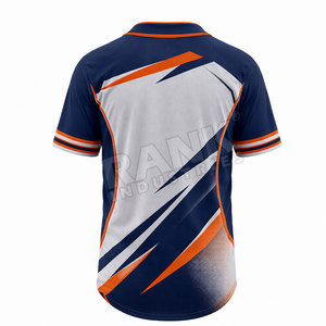 Professional Manufacturer Made Personalized Logo Baseball Jerseys Low Moq Lightweight Baseball Jerseys - Product Image 2