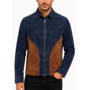 Premium <b>Suede</b> <b>Leather</b> <b>Jacket</b> Featuring Modern Tailored Silhouette Soft Texture And Zip Closure For Everyday Lifestyle Clothing - Product Image 3