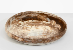 Plato de Resina de Diseño Clásico y Moderno, Platos Japoneses para Ensalada, Frutero con Textura de Mármol, Hecho a Mano, Duradero, para Bodas - Product Image 5