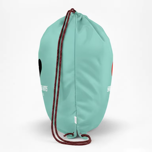 Lightweight Drawstring Backpack Durable Fabric Gym Sports <b>Bag</b> with Custom Logo for Daily Use - Product Image 2