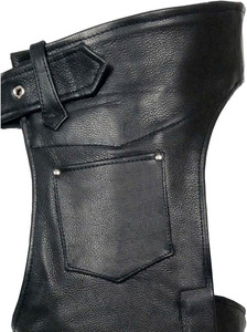 Pantalones de Motocicleta de Cuero Premium para Hombre Samroz Sports, Totalmente Forrados, con Bolsillo para Monedas, Logotipo Personalizable, Color Personalizable, Posición Frontal, para Todas las Estaciones - Product Image 4