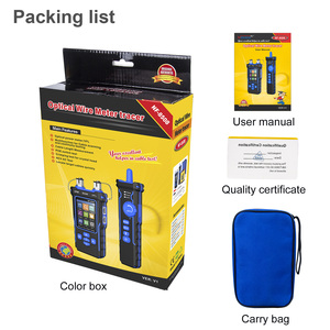 NOYAFA NF-8508 OPM VFL Testeur de câbles réseau CAT5/CAT6, Traqueur de câbles PoE, Générateur de tonalité Ethernet, Tout-en-un : Test de continuité, PoE, Sertissage, NCV - Product Image 3