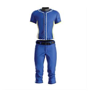 Uniforme de Béisbol para Hombre de Secado Rápido, Poliéster y Spandex de Alta Calidad, Transpirable, Ligero, Diseños Personalizados de Última Tendencia, Precio Razonable - Product Image 1