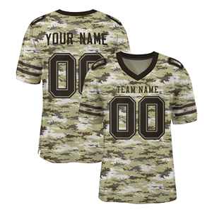 Best Oem New Design Customized New Arrival High Quality Breathable Wholesale American Football Jersey - Product Image 1