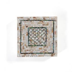 Traditional Indian Jewelry <b>Trinket</b> Sea Shell Inlay <b>Box</b> Handcrafted Mother Pearl Inlay Eco-Friendly High Quality Modern Bedroom - Product Image 5