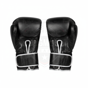 Guantes de Boxeo Profesionales para Kick Boxing y Muay Thai, Entrenamiento, Molde Multicapa, Absorción de Humedad, Cierre de Gancho y Bucle, Genuinos - Product Image 1