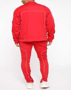 Conjuntos de Chándal Reflectantes Personalizados para Hombre, Chaquetas de Nailon Ligeras y Pantalones Deportivos con Cierre, Chándales Personalizados - Product Image 2