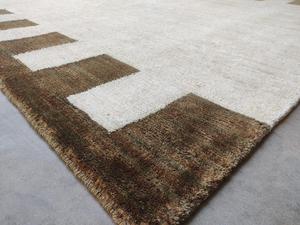 Alfombra Moderna de Rayas Tejida a Mano de Primera Calidad para Sala de Estar y Dormitorio a Precio de Mayoreo - Product Image 3