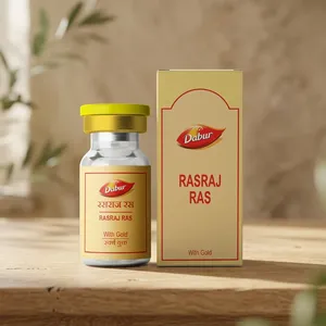 Dabur Rasraj Ras biologique avec extrait de plantes ayurvédiques et minéraux pour le bien-être et le soutien quotidien de la santé - Product Image 2