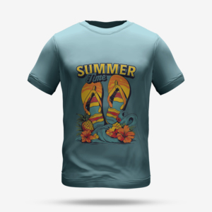 T-shirts imprimés DTF 100 % coton, personnalisables en usine, plusieurs tailles, transferts en gros, prêts à expédier, coupe ajustée, écologiques - Product Image 1